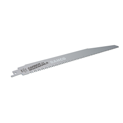Hartmetallbestückte Säbelsägeblätter für Holz mit Nägeln. 300 mm. 6 ZpZ. DSL-Form. 1er Pack