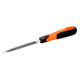 Dreikantsägefeile. mit Heft. 100 x 8.2 mm. Hieb 2