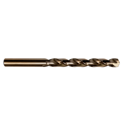 HSS-E Bohrer-Bits aus Kobalt für Metall. 3.25 mm x 65 mm - Industrieverpackung. VE 10er Pack