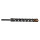 SDS+ Stahlbetonbohrer mit 4 Schneiden. Ø 24 mm. 200 mm Bohrtiefe