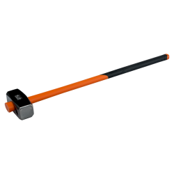Vorschlaghammer. rechteckiger Kopf. Fiberglasstiel. 3 kg