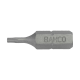 1/4" Bits. 25 mm. Torx. TR 30. 5er Pack. Sicherungsstift