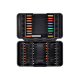 Bit-Set mit 53 Bits für Schlitz. Phillips. Pozidriv. TORX.TORX TR und Robertson-Schrauben + Bithalter
