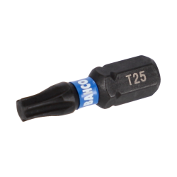 Torsions-Bit. TORX25. 1/4" Hex. 25 mm. 25P