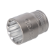 Steckschlüssel-Einsatz 1/2". Vielzahn. SW 17 mm