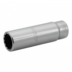 Steckschlüssel-Einsatz 1/2". 12kant. lang. SW 7/8"