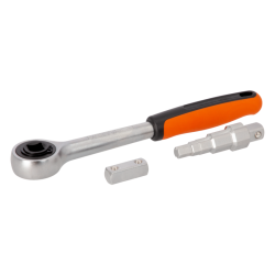 1/2" Ratsche 8195-R + Verbindungsvierkant 8195-SQ + Kombi-Stufenschlüssel 8195-KEY