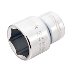 Steckschlüssel-Einsatz 3/4". 6kant. SW 23 mm