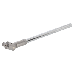 3/4" Gelenkgriff mit Schwenkkopf. Vierkantantrieb. 480 mm