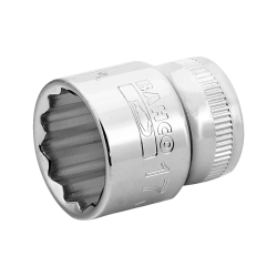 Steckschlüssel-Einsatz. 3/8". 12kant. dünnwandig. SW 6 mm