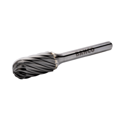 Hartmetall-Rotorfräser Kugelzylinder- oder Walzenform. 3mm. für Edelstahl