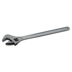 Rollgabelschlüssel, 24", phosphatiert, 22,5° abgewinkelt., maximale Öffnungsweite 63 mm