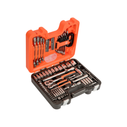 Steckschlüssel-Satz 1/2"+1/4". 91-tlg