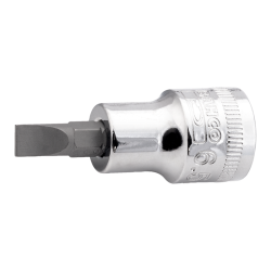 3/8" Schraubendreher-Einsatz für Schlitzschrauben. SB-Verpackung