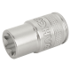 Steckschlüssel-Einsatz 1/2" für Schrauben mit Torx-Außenprofil. SW E11