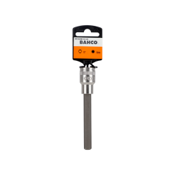 Schraubendreher-Einsatz 1/2". Innen-6kant. SW 7 mm. lang. SB-Verpackung