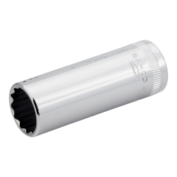 Steckschlüssel-Einsatz 1/4". lang. SW 13 mm