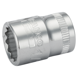 Steckschlüssel-Einsatz 3/8". 12kant. dünnwandig. SW 5/8". SB-Verpackung