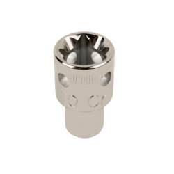 1/2" Steckschlüssel-Einsatz. Doppelsechskant. SW 8 mm. Höhensicherung
