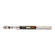 Elektronischer Drehwinkel-/Drehmomentschlüssel mit Speicherfunktion/USB & festem Knarrenkopf. 7–135 Nm