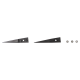 TL 259CPR-SA - Ersatzteil - (2x) Pinzettenspitzen + (3x) Schrauben. Typ 259CFR