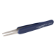 Ergonomische Soft Touch Pinzette. Typ 2A-SA. antimagnetisch. ESD-sicher. mit geraden. sehr feinen. abgerundeten und flachen Spitzen