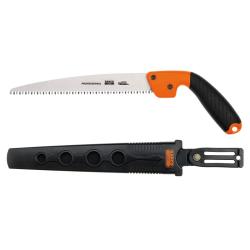 Astsäge, mit Holster, für frisches Holz, 280 mm, 5 ZpZ
