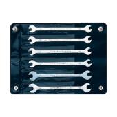 Elektronik-Doppelmaulschlüssel-Satz, 6-tlg, lang+schlank