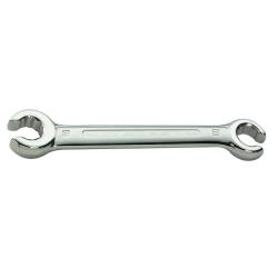 Offener Doppelringschlüssel, 12kant, 15° abgewinkelt, SW 12x13 mm