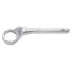 Zug-Ringschlüssel, tiefgekröpft, 12kant, SW 95 mm