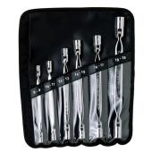 Doppel-Gelenksteckschlüssel-Satz, 6-tlg, Tasche