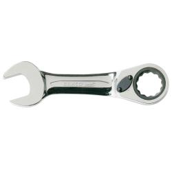 Knarren-Ring-Maulschlüssel, kurz, SW 17 mm