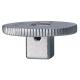 Übergangsteil, flach, 1/4" auf 3/8", Ø 3 mm