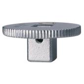 Übergangsteil, flach, 1/4" auf 3/8", Ø 3 mm