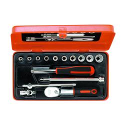 Steckschlüssel-Satz 1/4", metrisch, 15-tlg