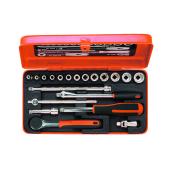 1/4" Steckschlüssel-Satz, 20-tlg