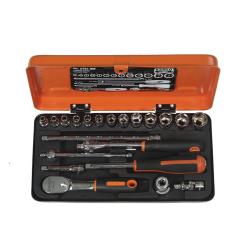 1/4" Steckschlüssel-Satz, 21-tlg