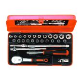 1/4" Steckschlüssel-Satz, 29-tlg