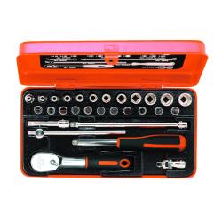 1/4" Steckschlüssel-Satz, 29-tlg