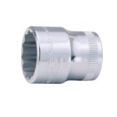 Steckschlüssel-Einsatz, 3/8", 12kant, dünnwandig, SW 19 mm