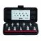 Schraubendreher-Einsätze-Satz 1/2" für Torx + PH, 10-tlg