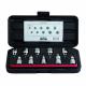 Schraubendreher-Einsätze-Satz 1/2" für Torx + PH, 10-tlg