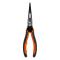 Flachrundzange, ergo, brüniert, 140 mm, industrieverpackt