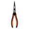 Flachrundzange, ergo, 60° abgewinkelt, 160 mm, industrieverpackt