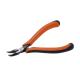 Flachrundzange, ergo, glatte Backen, 131,5 mm