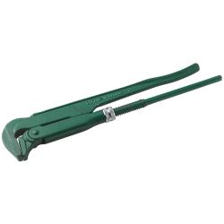 Rohrzange, schwedisches Modell, 90° abgewinkelte Backen, 420 mm