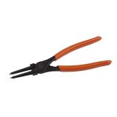 Innensicherungsringzange, gerade Backe, PVC-Griffe, 180 mm