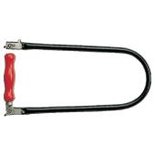 Laubsäge, Bügel, 12 mm-Stahlrohr, 300 mm/12" Ausladung, 130 mm