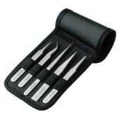 Pinzetten-Satz, 5-tlg, Hochpräzisionspinzetten