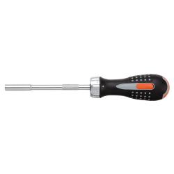 Bit-Ratschen-Schraubendreher 1/4", magnetisch, 6 Bits, 255 mm